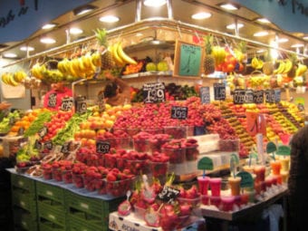 Fresh fruits and vegetables at low cost in Portugal