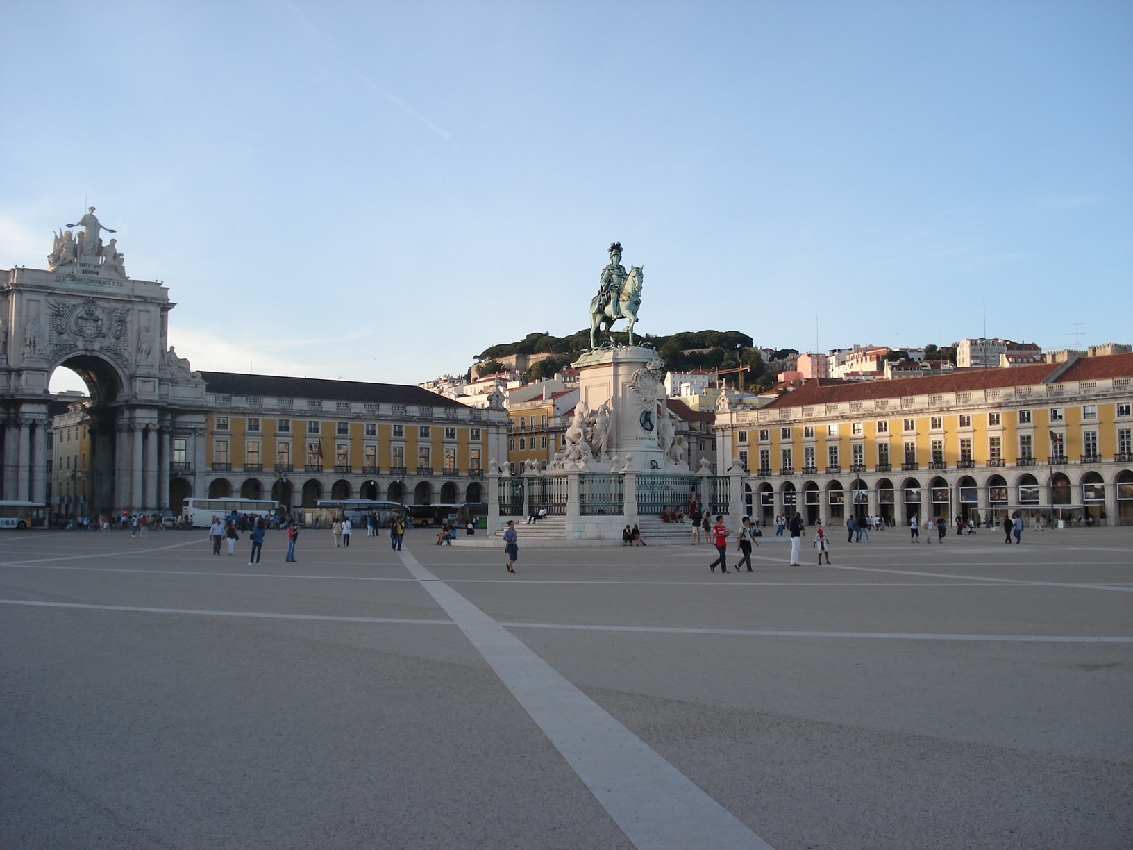 Praça do comercio Lisbonne