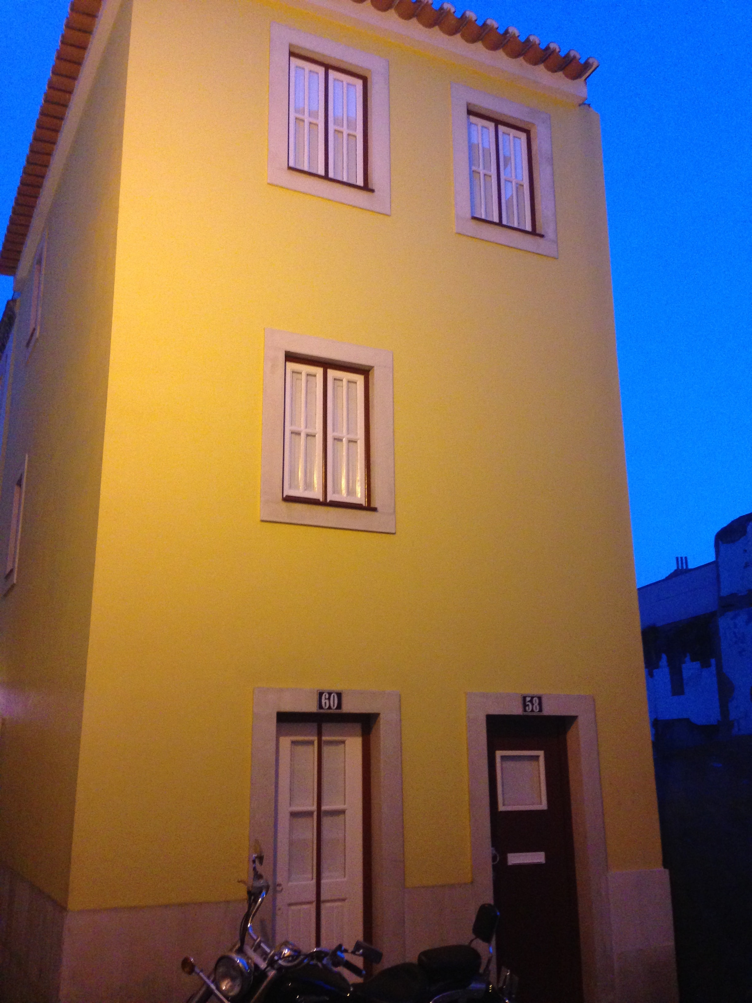 Jolie façade à Lisbonne